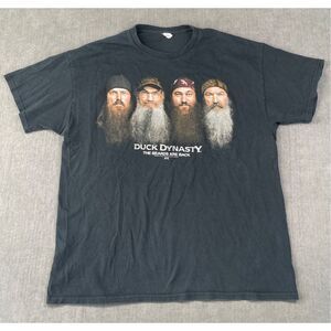 Duck‎ Dynasty Tee Shirt Mens XL Black Funny Show Phil Robertson Hunting Outdoor